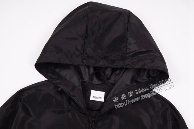 Burberry專櫃巴寶莉2023FW新款拉鏈連帽風衣外套 男女同款 tzy2974
